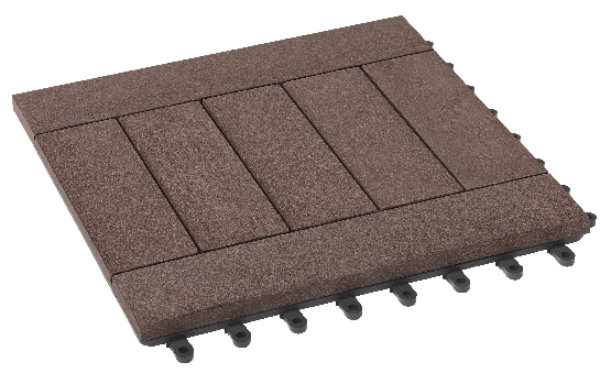 Модульный паркет ДПК GRINDERDECO Комфорт 5 Шоколад купить в Юрьев-Польском