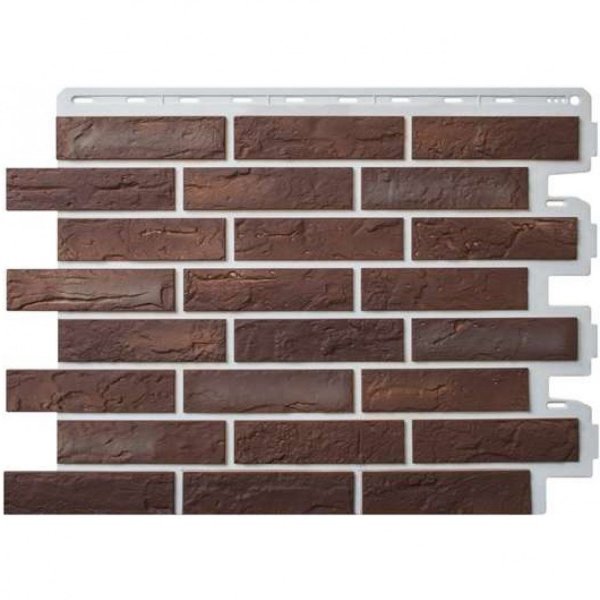 Фасадная панель Альта-Профиль Кирпич Рижский 01 купить в Юрьев-Польском