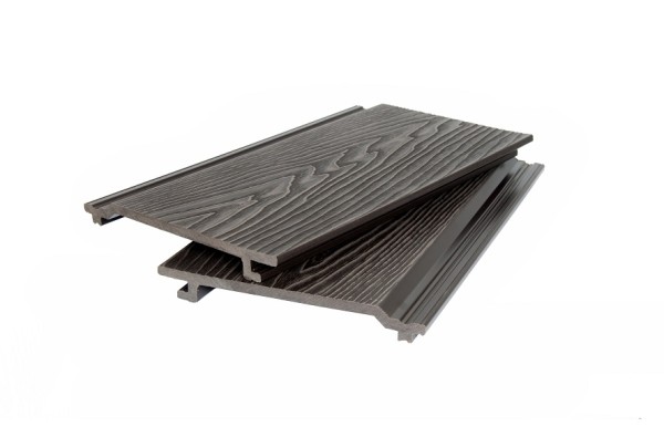 Фасадная доска POLIVAN GROUP 3D фактура дерева DENPASAR тёмно-коричневый купить в Юрьев-Польском