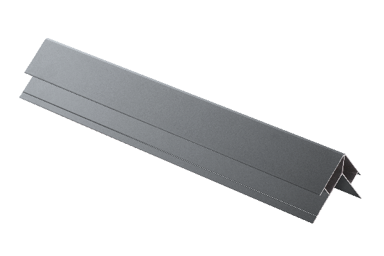 Угловой элемент наружный, алюминиевый, серый купить в Юрьев-Польском