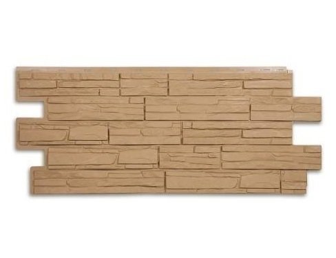 Фасадная панель T-Сайдинг-Альпийская сказка ЭКО-1 Крем купить в Юрьев-Польском