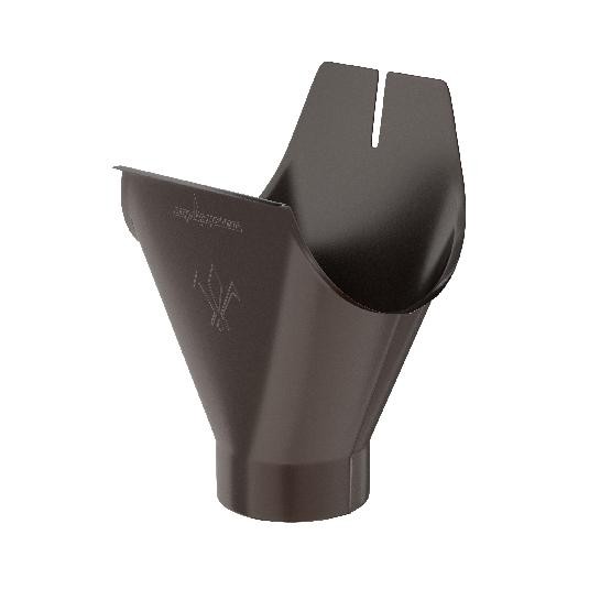 Водосток Aquasistem, система 150/100 - Воронка желоба RR 32 Тёмно Коричневый купить в Юрьев-Польском