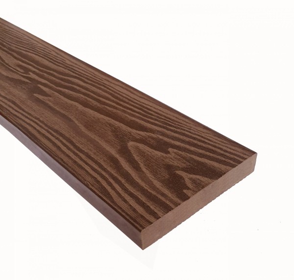 Террасная доска из ДПК Terrapol Смарт 3D Полнотелая без паза Орех Милано купить в Юрьев-Польском