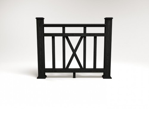 Ограждение из ДПК FG6 кварц купить в Юрьев-Польском