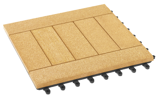 Модульный паркет ДПК GRINDERDECO Комфорт 5 Песчаник купить в Юрьев-Польском