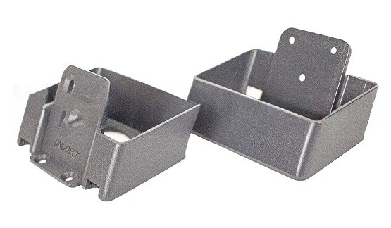 Крепления перил наклонное из алюминия GardenParkett Серый купить в Юрьев-Польском