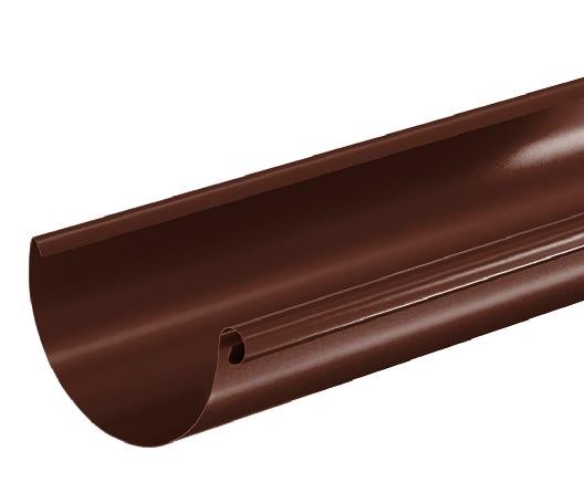 Водосток Aquasistem, система 150/100 - Водосточный желоб 3.00м RAL 8017 Коричневый купить в Юрьев-Польском