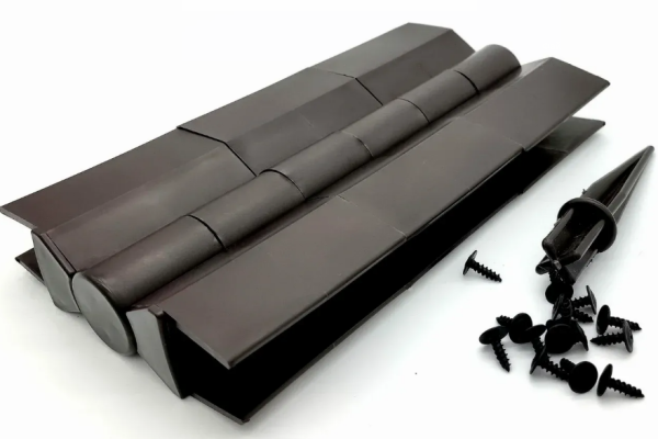 Угловой (стыковочный) шарнир для грядкок ДПК 225мм коричневый купить в Юрьев-Польском