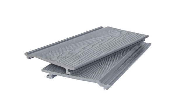 Фасадная доска POLIVAN GROUP 3D фактура дерева DENPASAR серый купить в Юрьев-Польском