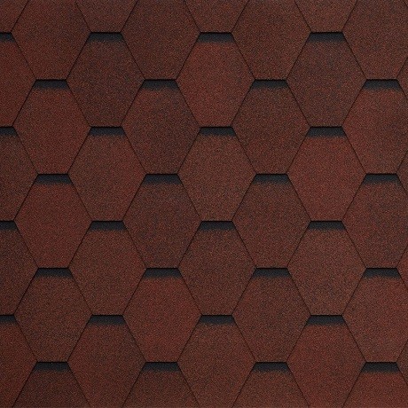 Гибкая черепица Tegola GARDA rosso 409 купить в Юрьев-Польском