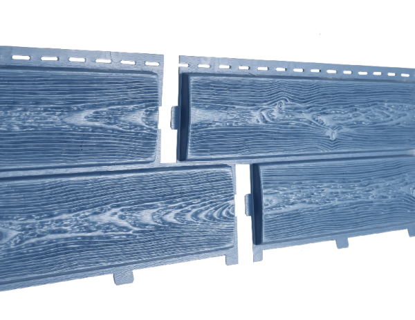 Фасадная панель Ю-Пласт Хокла Color Голубика купить в Юрьев-Польском