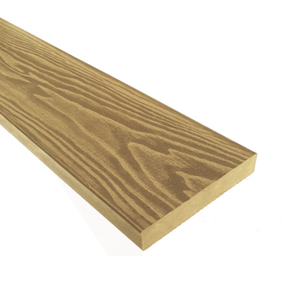 Террасная доска из ДПК Terrapol Смарт 3D Полнотелая без паза Дуб Севилья купить в Юрьев-Польском