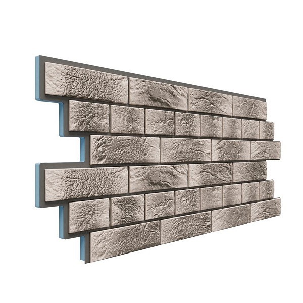 Фасадная термопанель Доломит Венецианский кирпич 20 мм Радос купить в Юрьев-Польском