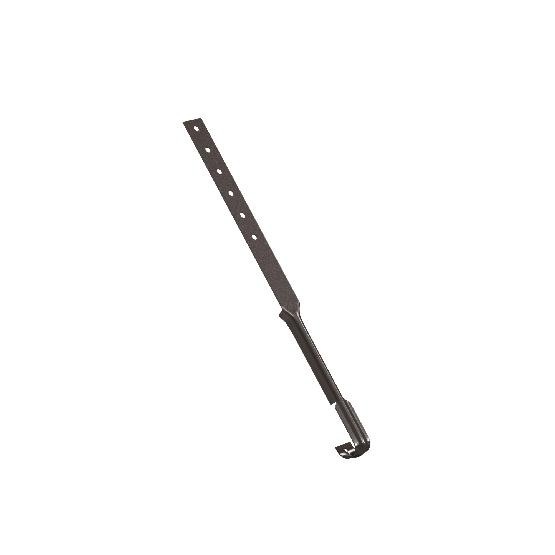 Водосток Aquasistem, система 125x90 - Поддержка желоба RR 32 Тёмно-Коричневый купить в Юрьев-Польском