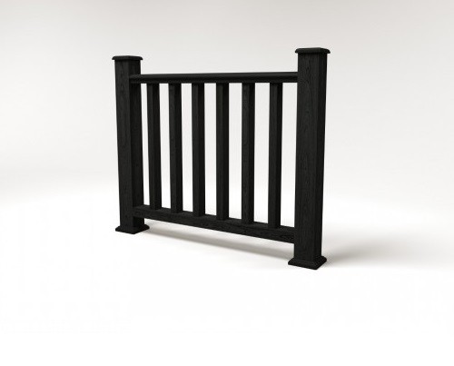 Ограждение из ДПК FG5 кварц купить в Юрьев-Польском