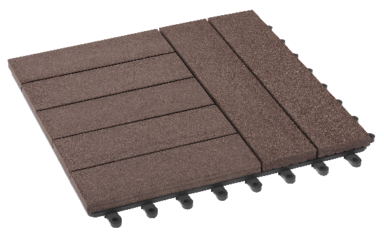 Модульный паркет ДПК GRINDERDECO Комфорт 4 Шоколад купить в Юрьев-Польском