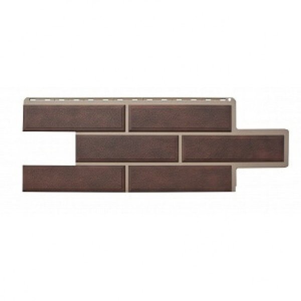 Фасадная панель Альта-Профиль - Коллекция "Венецианский Камень", Коричневый купить в Юрьев-Польском