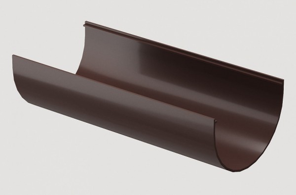Желоб водосточный ПВХ Docke STANDART Тёмно-коричневый купить в Юрьев-Польском
