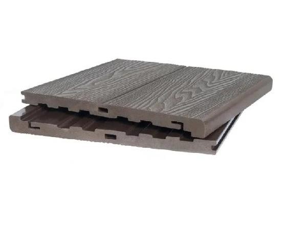 Ступень NEW МАССИВ 3D+3D POLIVAN GROUP DENPASAR тёмно-коричневый купить в Юрьев-Польском