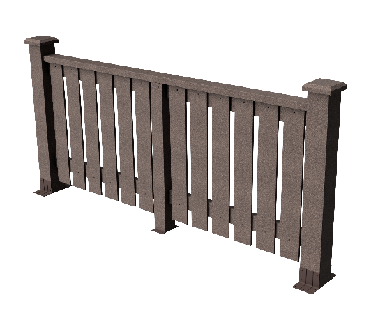 Ограждения декоративное ДПК GRINDERDECO Вилидж венге купить в Юрьев-Польском