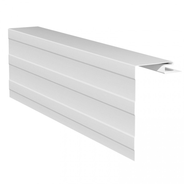 Приоконная планка (околооконный профиль) для сайдинга, белый купить в Юрьев-Польском