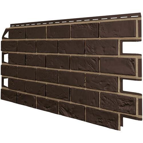 Фасадные панели ТЕХНОНИКОЛЬ Оптима Кирпич Тёмно-коричневый купить в Юрьев-Польском