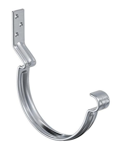 Водосток Aquasistem, Система 125x90 - Крюк крепления короткий оцинковка купить в Юрьев-Польском