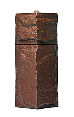 Угол T-Сайдинг-ЭКО-1 Гранит Леон - Браун купить в Юрьев-Польском