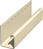 J-профиль к сайдингу белый купить в Юрьев-Польском