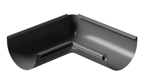 Угол внутренний 90° D125 Döcke STAL PREMIUM Графит, (RAL 7024) купить в Юрьев-Польском