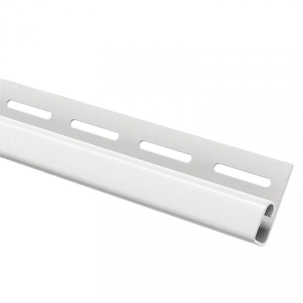 Финишная планка (завершающая полоса) для сайдинга, белая купить в Юрьев-Польском