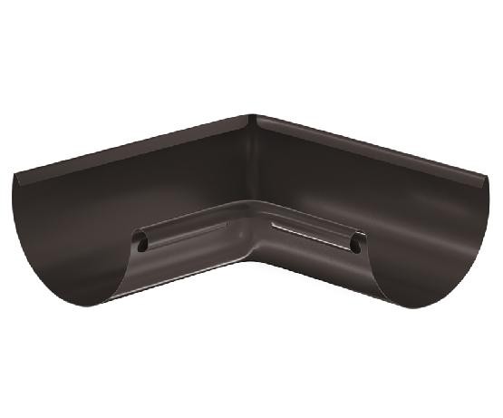 Водосток Aquasistem, система 150/100 - Угол желоба, внутренний 90° RR 32 Тёмно Коричневый купить в Юрьев-Польском