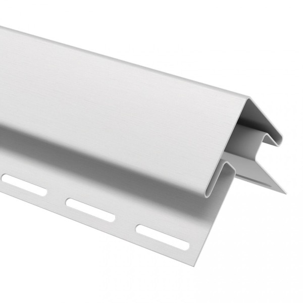 Угол внешний (наружный) для сайдинга, белый купить в Юрьев-Польском