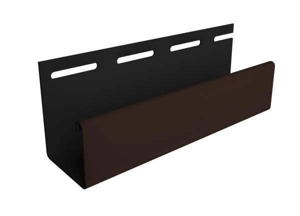Фасадный J-профиль 30 мм Шоколадный купить в Юрьев-Польском