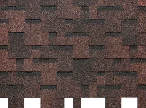 Гибкая черепица EURASIA Docke, Коллекция Лабиринт Коричневый купить в Юрьев-Польском