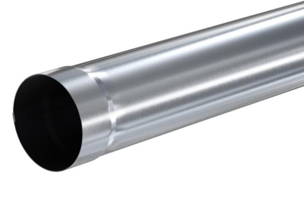 Водосток Aquasistem, Система 125x90 - Соединительная труба 3 метра оцинковка купить в Юрьев-Польском