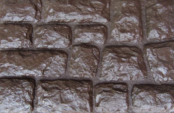 Фасадная панель Аэлит Камень крупный Коричневый купить в Юрьев-Польском