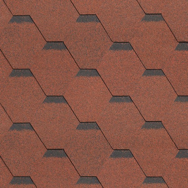 Гибкая черепица Shinglas, серия Ультра, коллекция Самба – Рубин купить в Юрьев-Польском