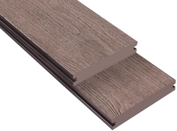 Террасная доска ДПК Outdoor 3D полнотелая NEVADA/CALIFORNIA BROWN коричневая микс купить в Юрьев-Польском