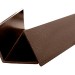 Уголок ДПК для сайдинга 70x70x3000мм Коричневый купить в Юрьев-Польском