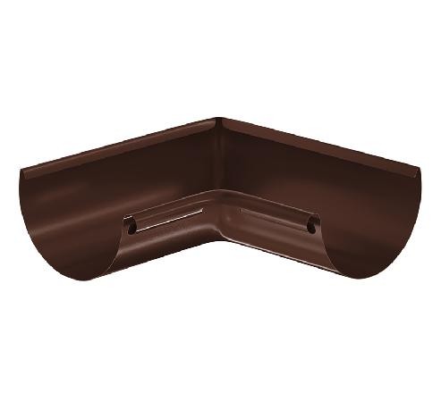 Водосток Aquasistem, система 150/100 - Угол желоба, внутренний 90° RAL 8017 Коричневый купить в Юрьев-Польском