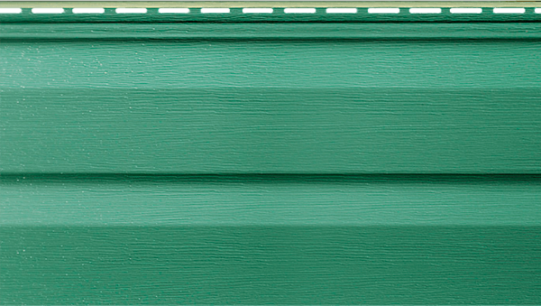 Виниловый сайдинг Канада плюс премиум, зеленый купить в Юрьев-Польском