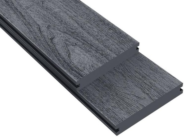 Террасная доска ДПК Outdoor 3D полнотелая NEVADA/CALIFORNIA черная купить в Юрьев-Польском