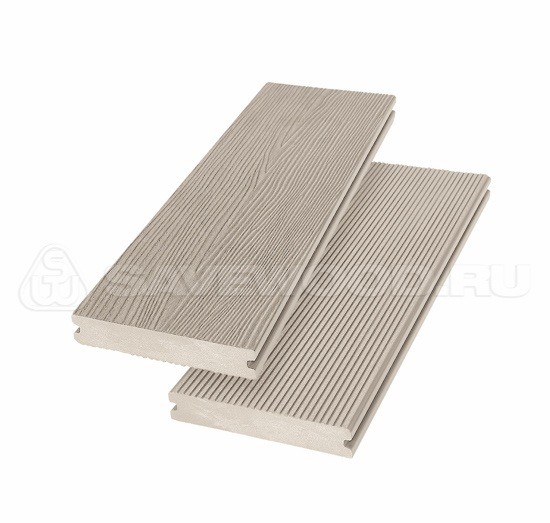 Террасная доска SW Abies (R) - радиальный распил Бежевый купить в Юрьев-Польском