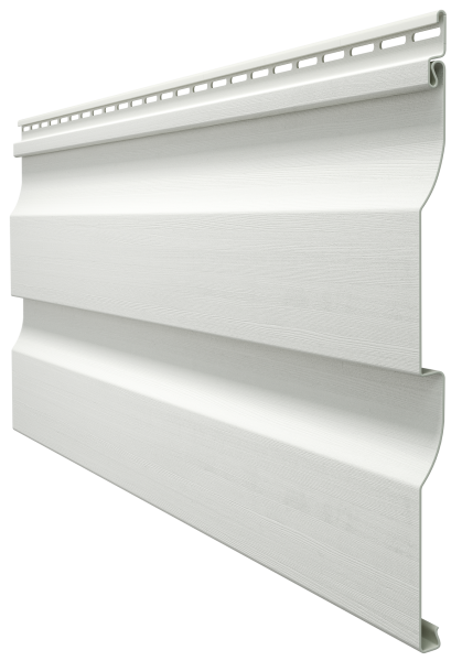 Виниловый сайдинг docke (дёке) - профиль D4,5D, пломбир купить в Юрьев-Польском