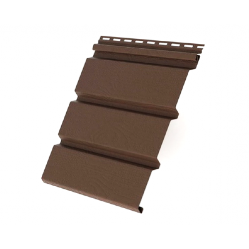 Софит без перфорации, коричневый купить в Юрьев-Польском