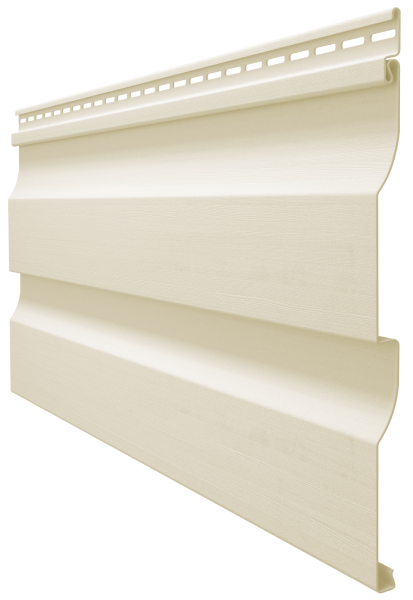 Виниловый сайдинг docke (дёке) - профиль D4,5D, сливки купить в Юрьев-Польском