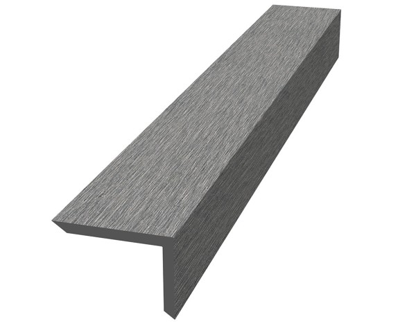 Уголок ДПК для террасной доски NauticPrime, 60x40x2900мм Тёмно-серый купить в Юрьев-Польском