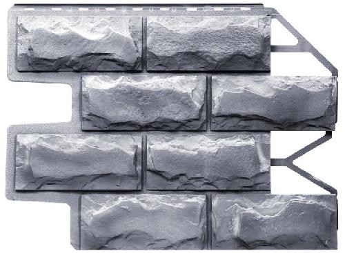 Фасадная панель FineBer Блок, Светло-серый купить в Юрьев-Польском