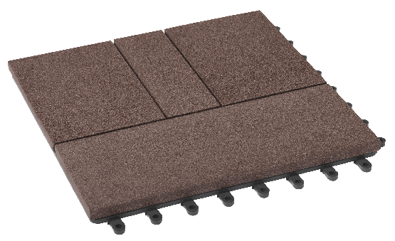 Модульный паркет ДПК GRINDERDECO Комфорт 2 Шоколад купить в Юрьев-Польском